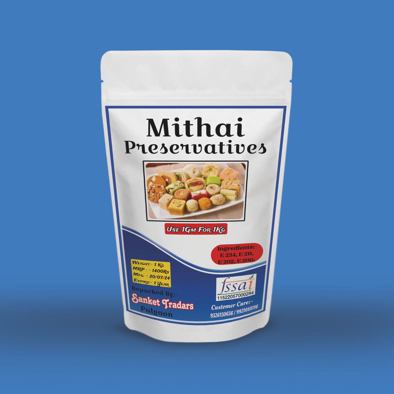 Mithai Preservatives