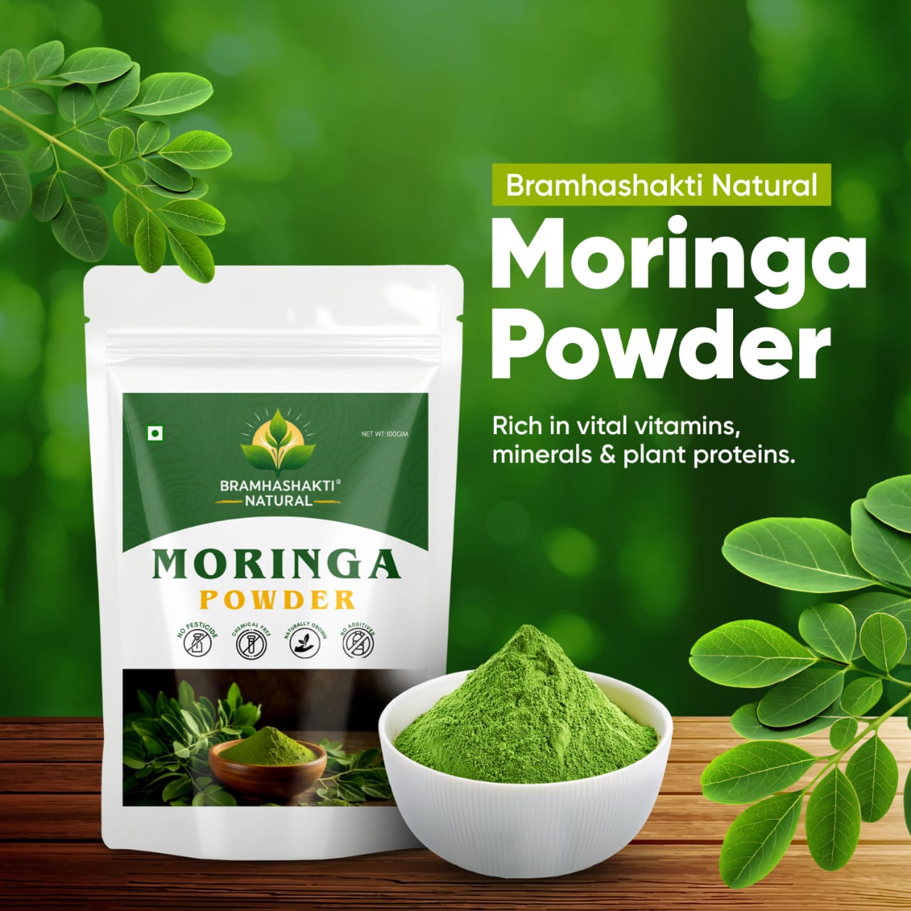 Moringa Powder — BRAMHA SHAKTI NATURALS
